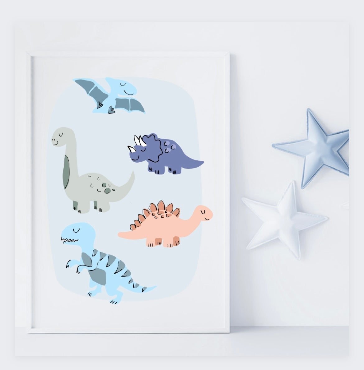 Dino prints