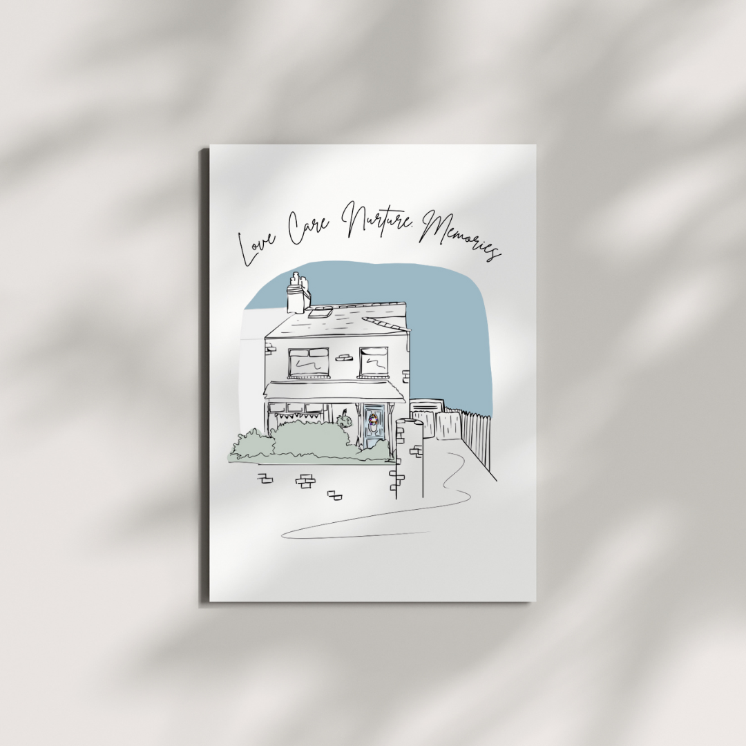 Personalised Place Print – Custom Illustration of Homes, Venues & Meaningful Locations